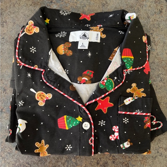 Disney Parks Holiday Snacks Pajama Set - Adult - Picture 2 of 3